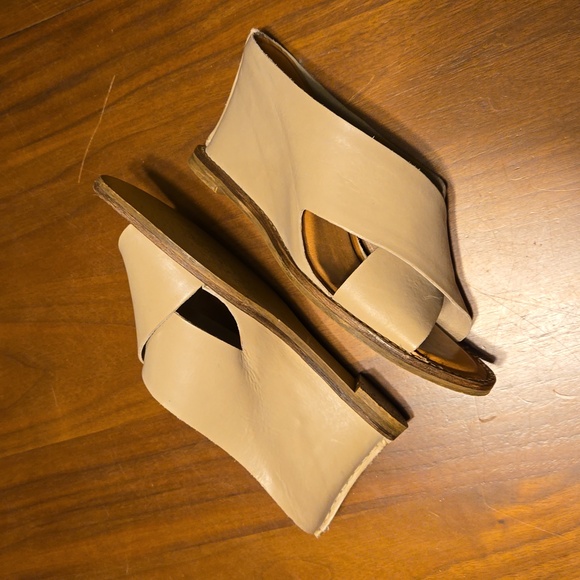 J Jill Leather Muke Wedges - 7M - Picture 3 of 8